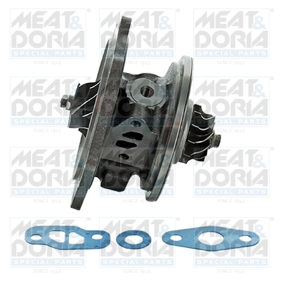 Core assembly, turbocharger